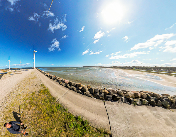 windsurfing Bønnerup havn strand